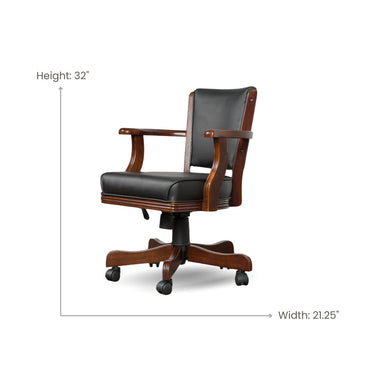 Poker Chair Kingston - Espresso Finish